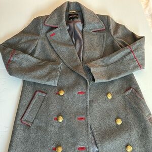 Express wool-blend dress coat, women’s S, EUC